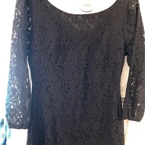 Black Lace Dress